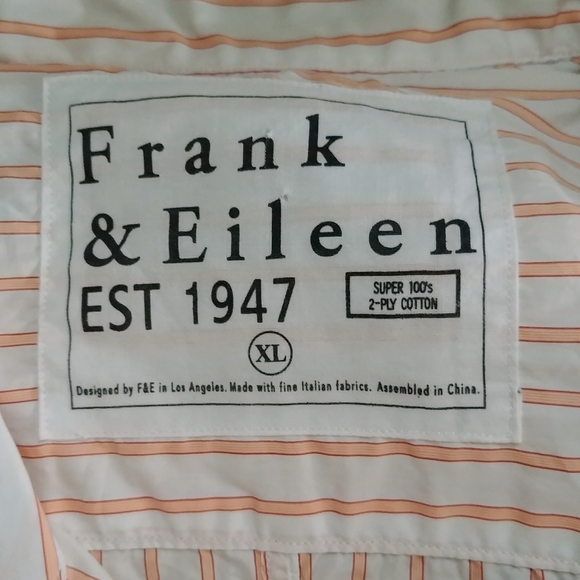 Frank & Eileen Paul Striped Button Down Shirt - Picture 7 of 8